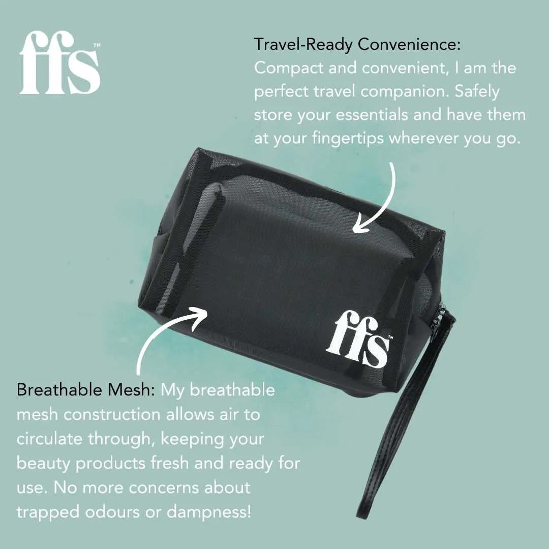 Breathable Mesh Cosmetic Bag (Trial Offer)