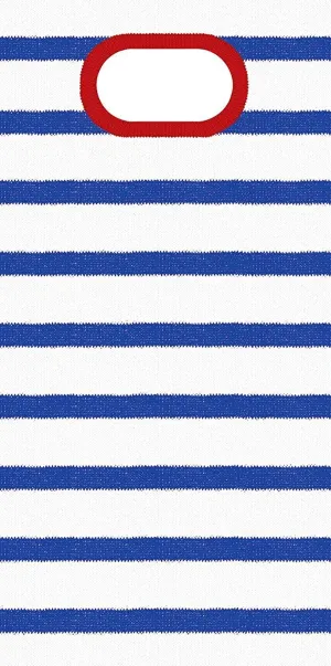 Bretagne Blue and White Paper Favor Bags