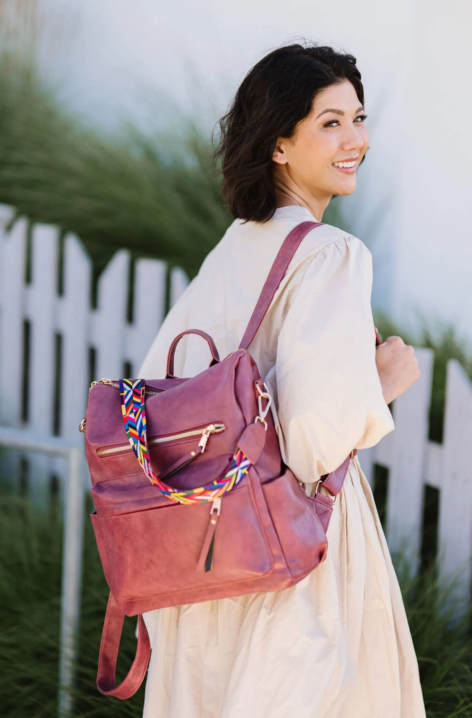 Brielle Convertible Backpack Shoulder Bag Carry All