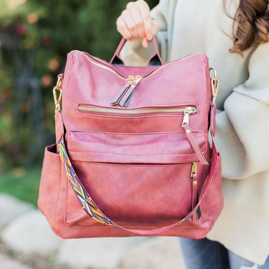 Brielle Convertible Backpack Shoulder Bag Carry All