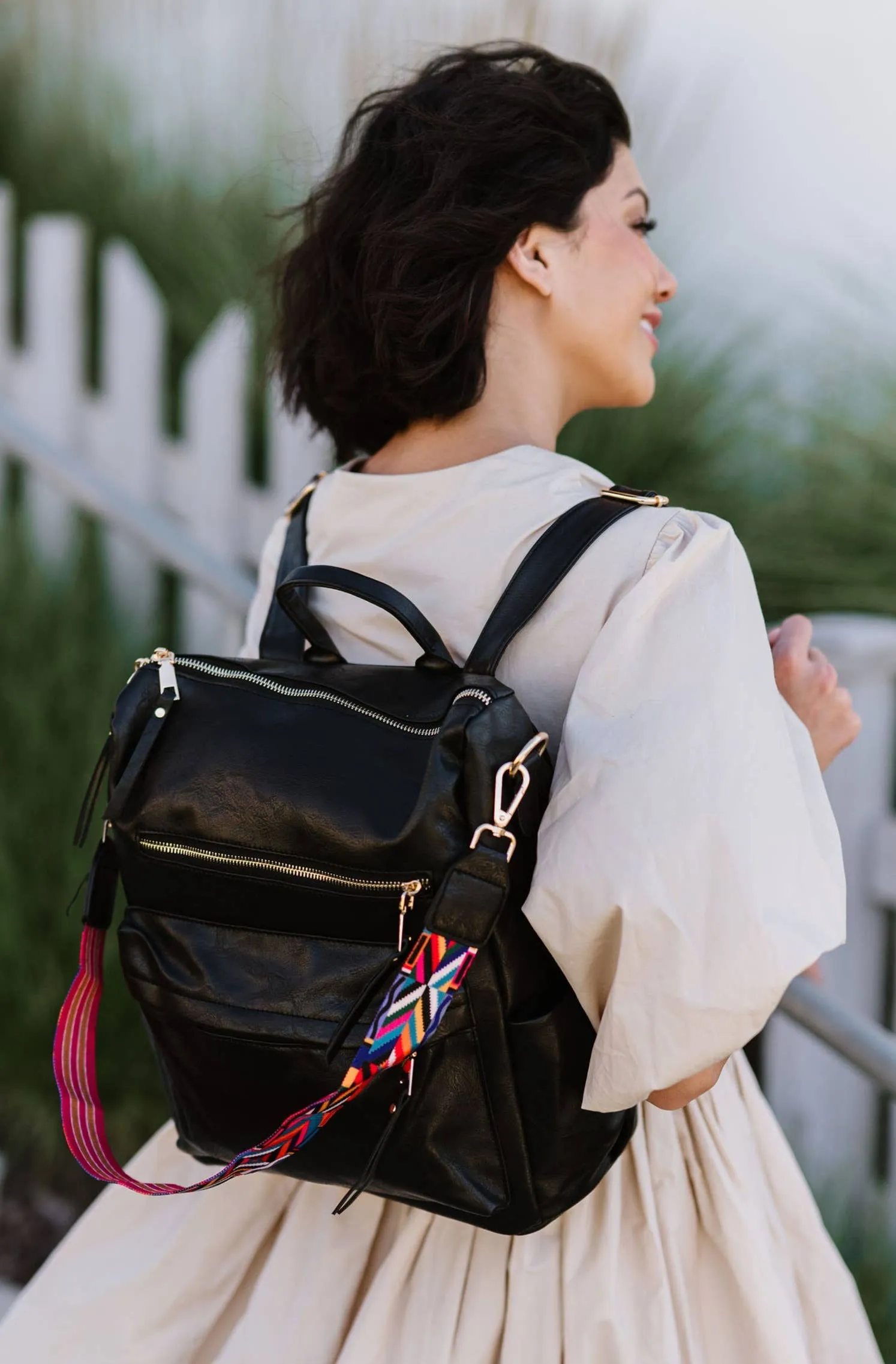 Brielle Convertible Backpack Shoulder Bag Carry All