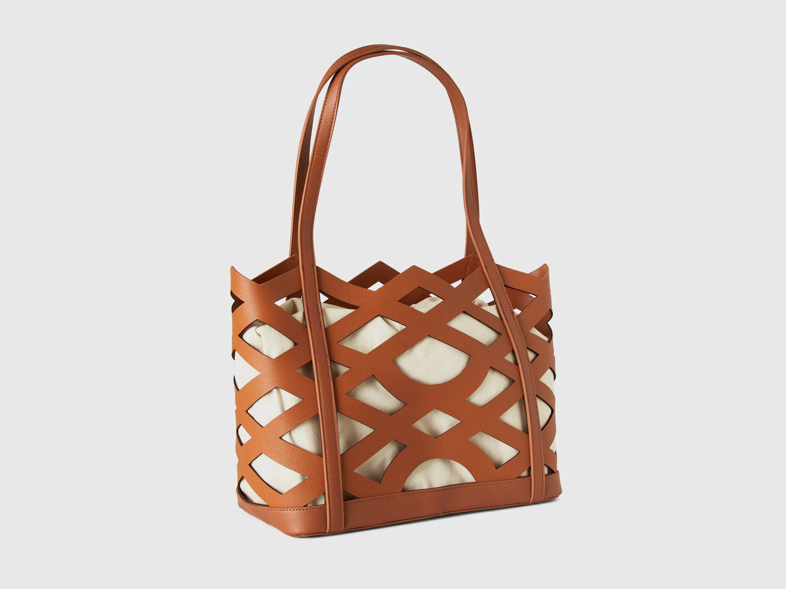 BROWN TOTE BAG