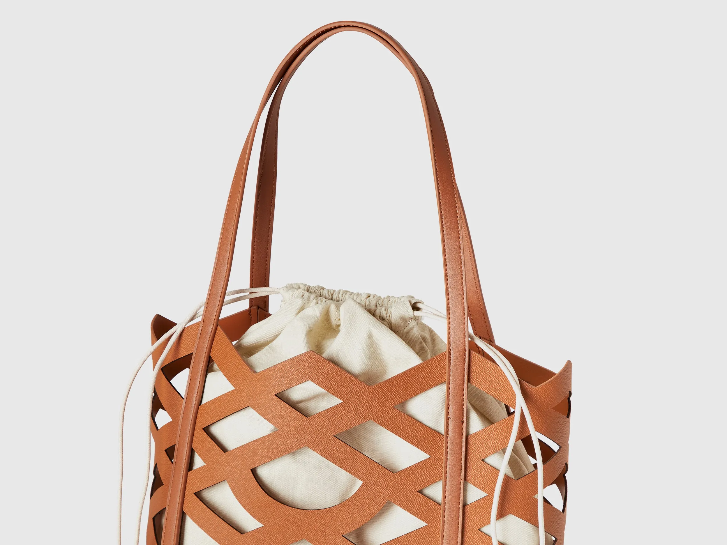 BROWN TOTE BAG
