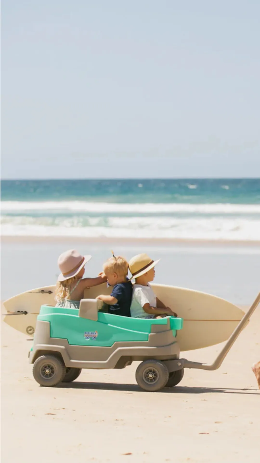 Burleigh Wagon™ Kids Stroller Wagon with Built-In Cooler – Beach & Adventure Ready (Wagon Only)