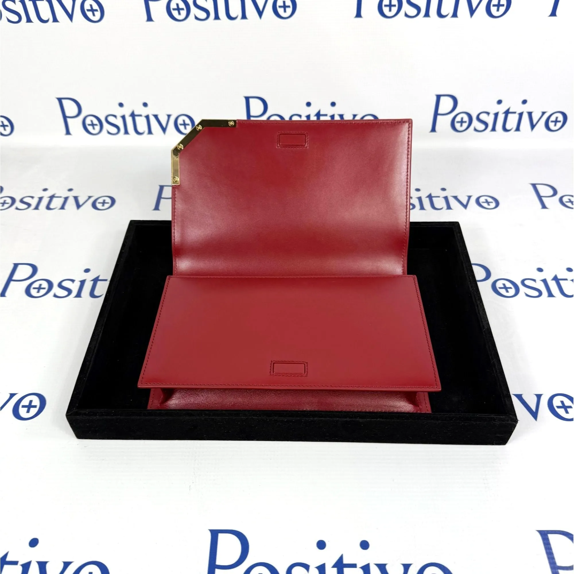 Buscemi Woman Ramino Leather Clutch Bag SAMPLE