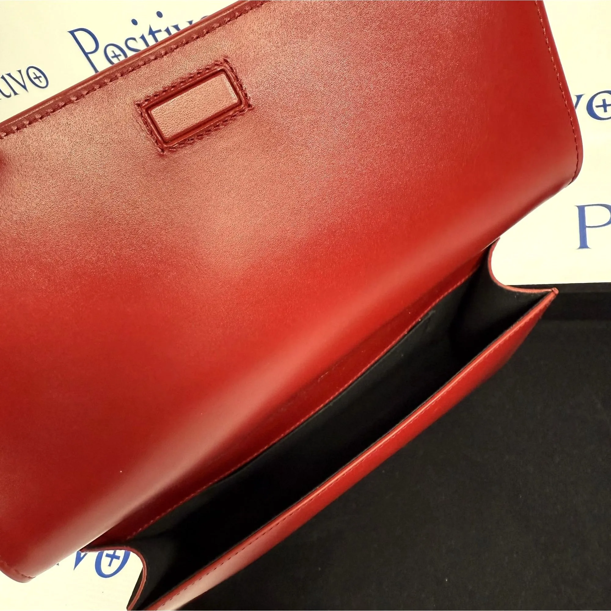 Buscemi Woman Ramino Leather Clutch Bag SAMPLE