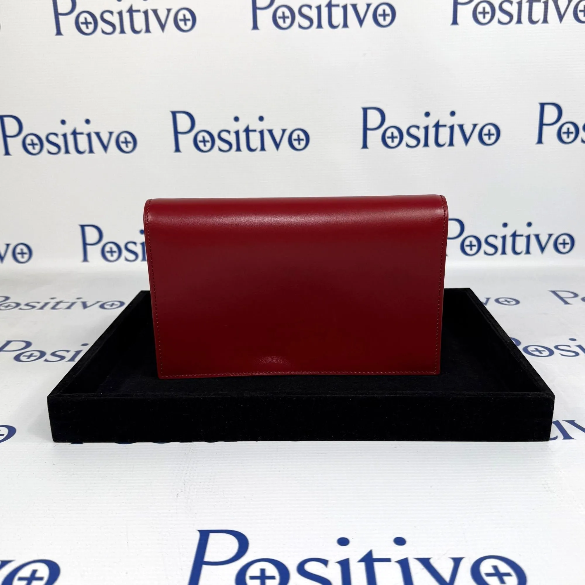 Buscemi Woman Ramino Leather Clutch Bag SAMPLE