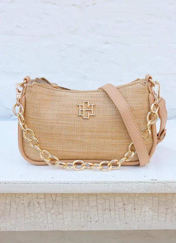 Caroline Hill - Joan Crossbody "Natural Tan"