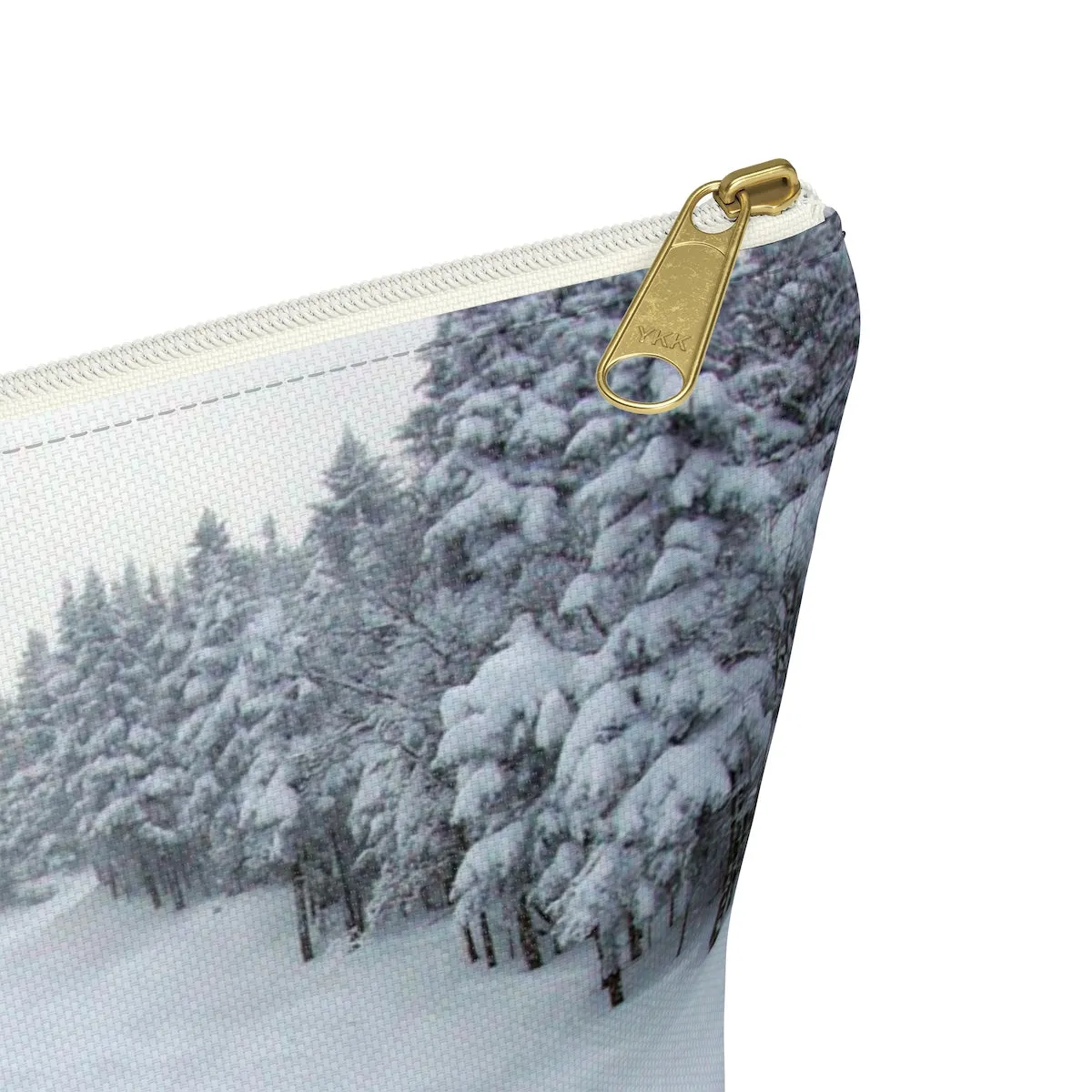 Chair Lift Vermont - Accessory Pouch w T-bottom