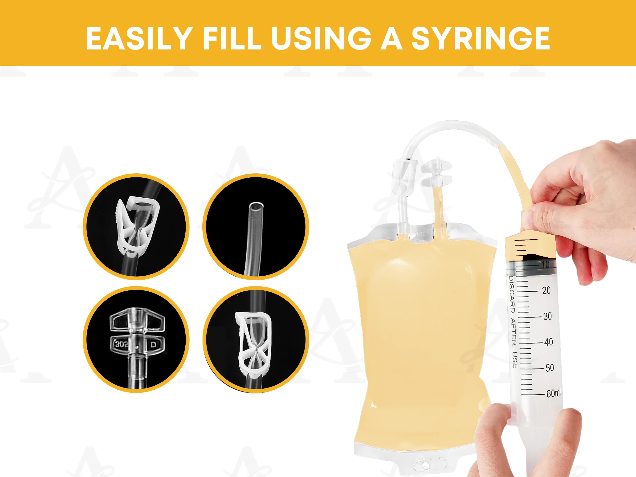 Champagne I.V. Drip Therapy Drink Pouch,  Veuve Clicquot Champagne Drink Pouch, IV Drip Drink Bag, Cocktail IV