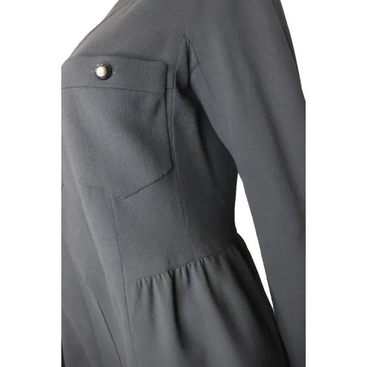 CHANEL Black Two-Piece Top and Skirt Set | Size 42