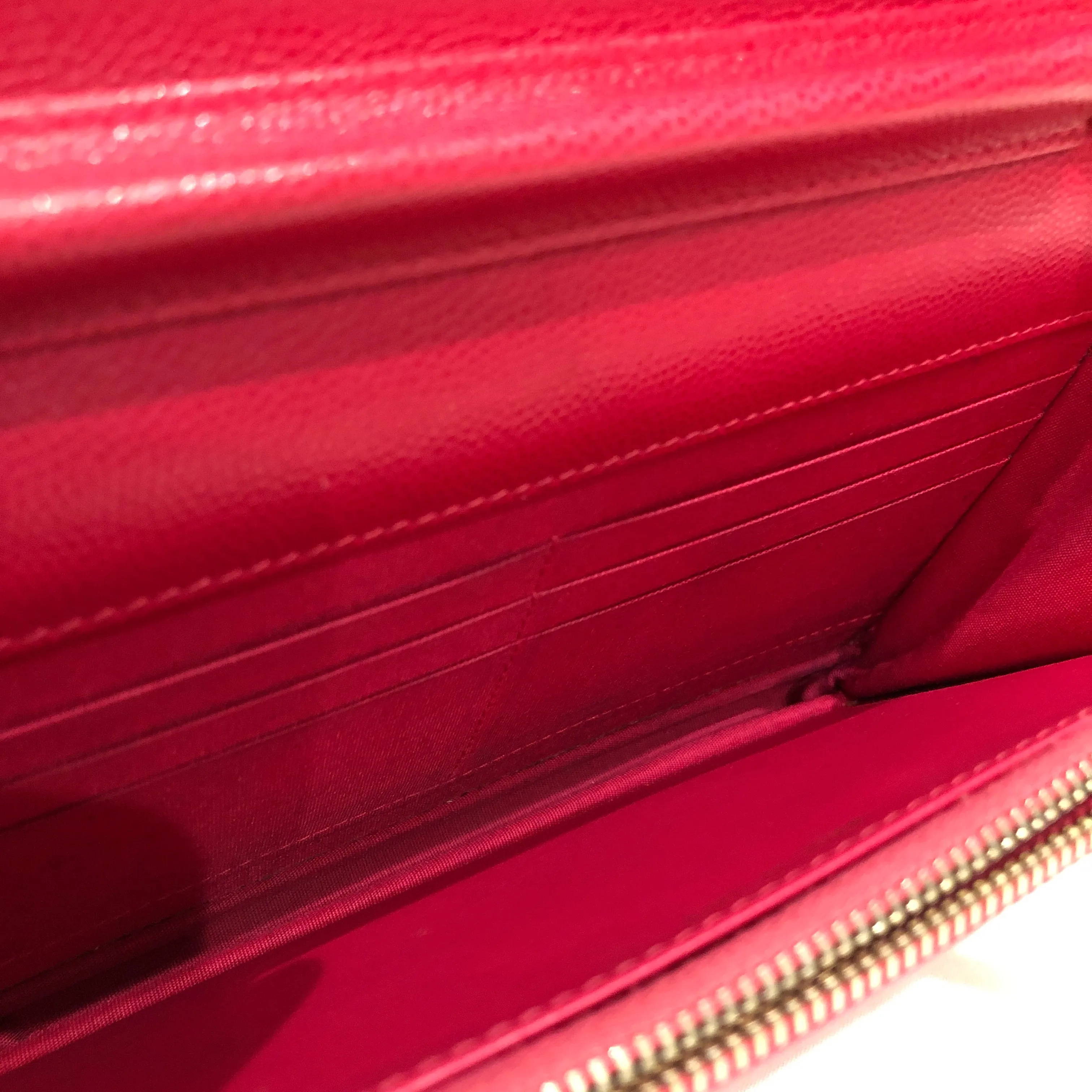 Chanel Red Caviar Wallet On Chain Crossbody Bag Sku# 83262