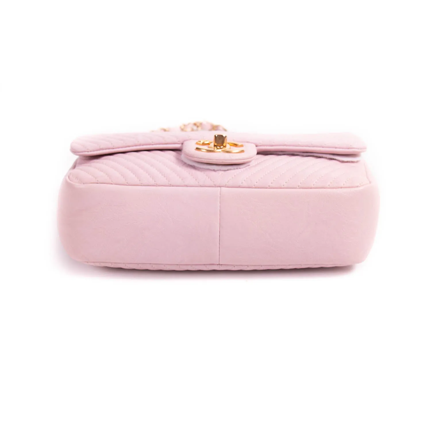 Chanel Small Classic Chevron Flap Bag