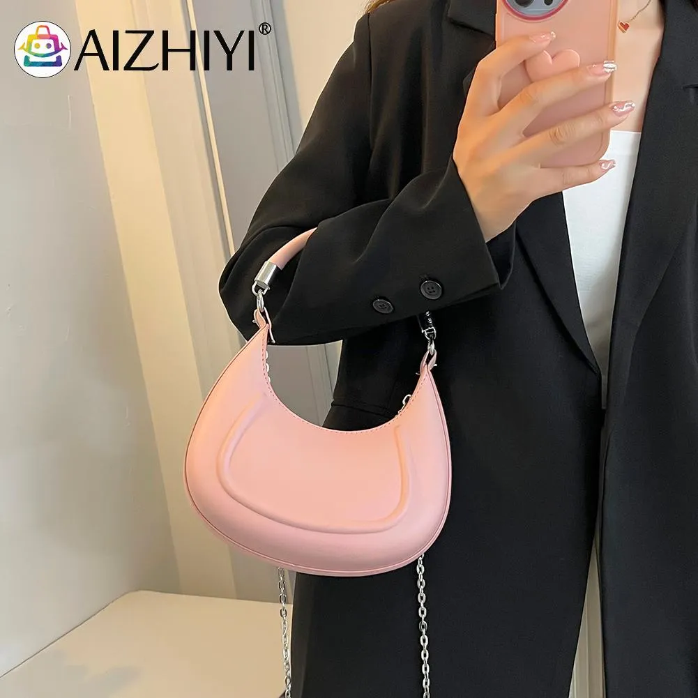 Chic Plush Chain Crossbody Bag