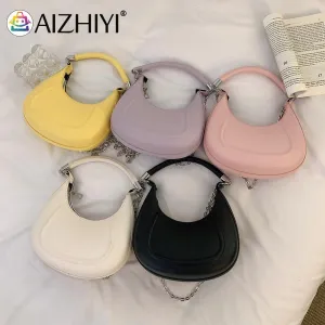 Chic Plush Chain Crossbody Bag