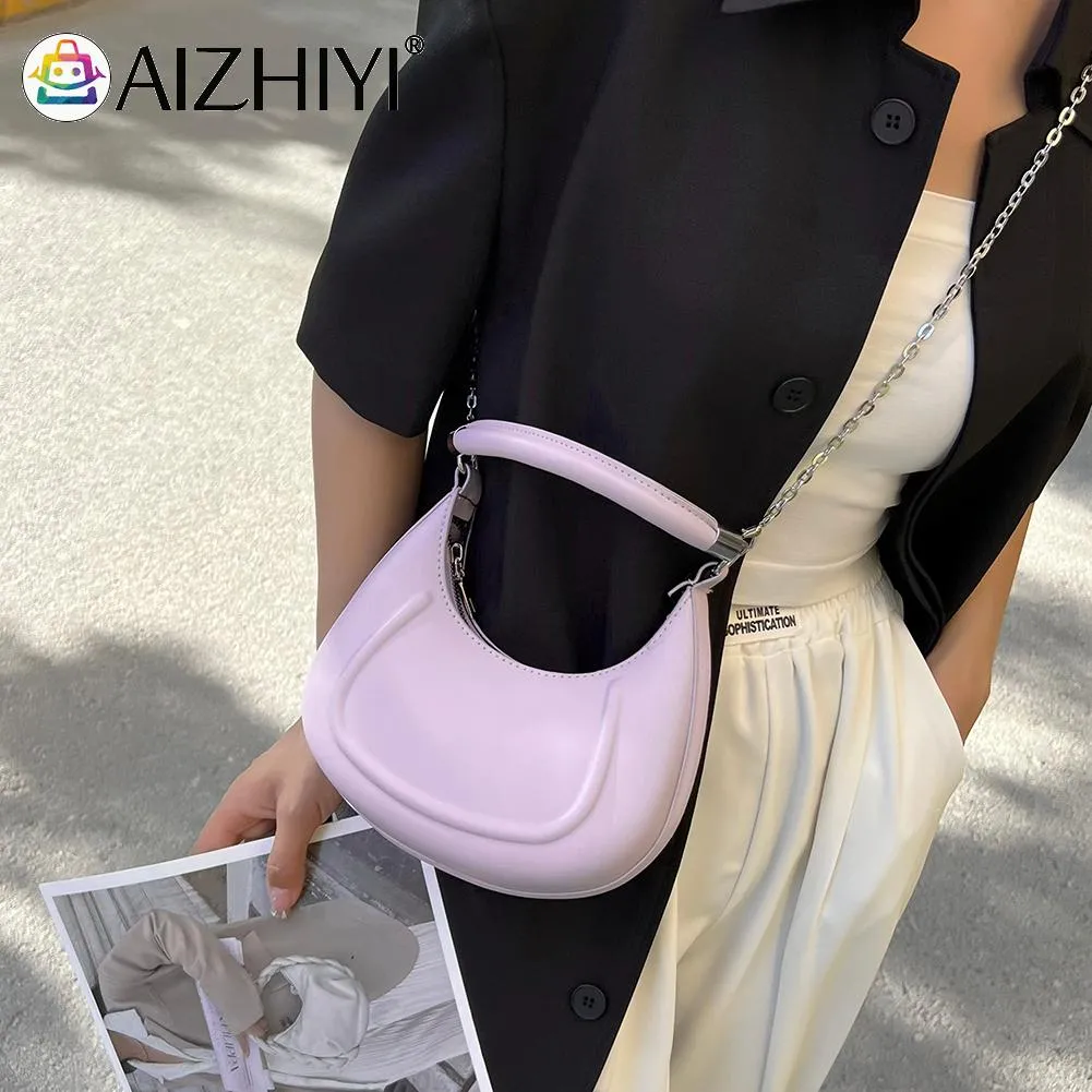 Chic Plush Chain Crossbody Bag