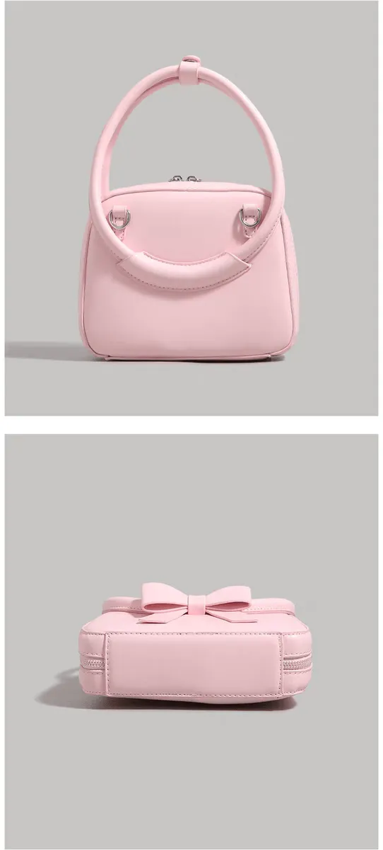 Chic Shoulder Crossbody Bowknot Leather Bag
