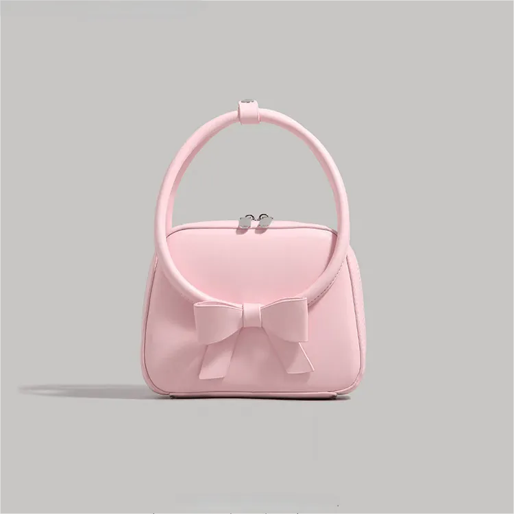 Chic Shoulder Crossbody Bowknot Leather Bag