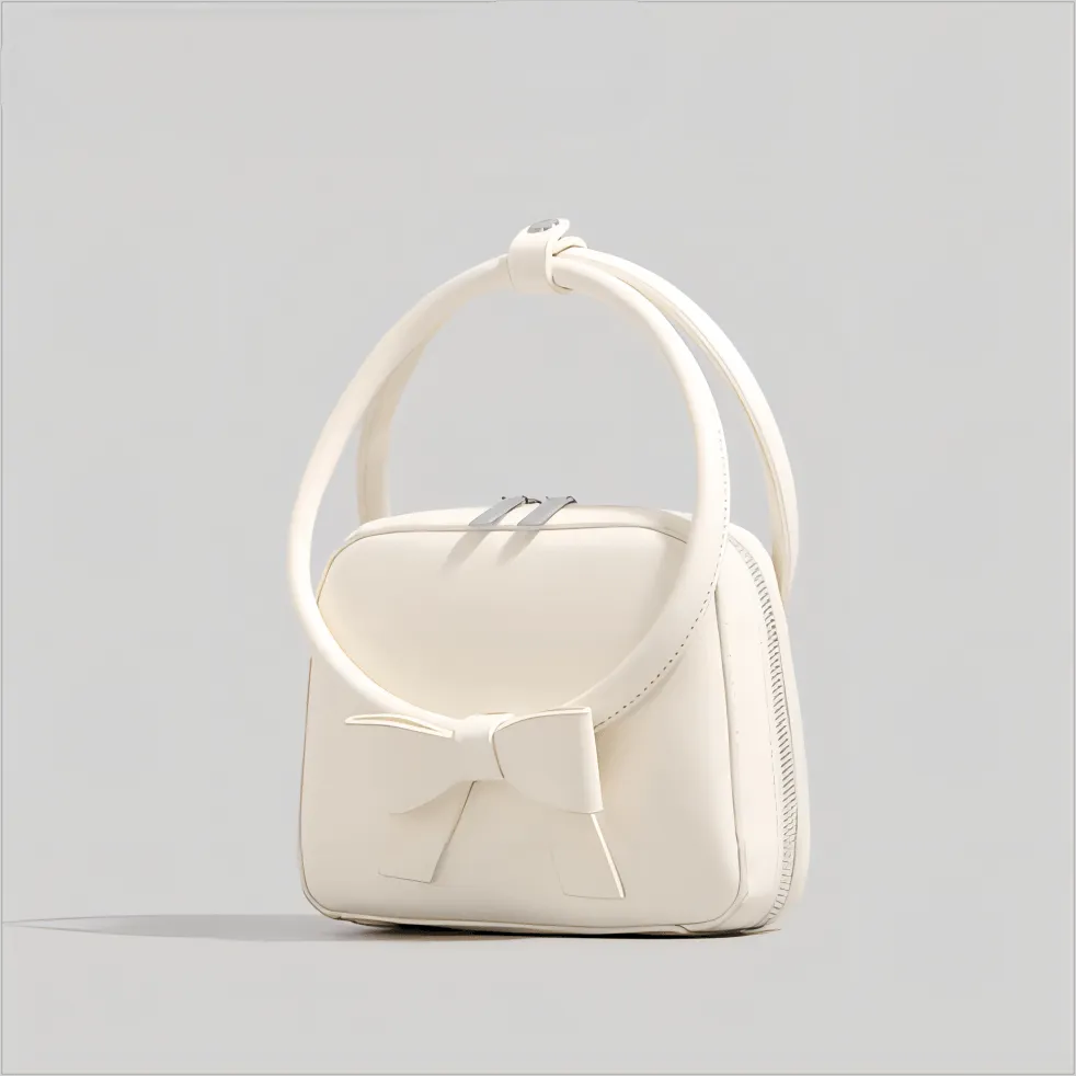 Chic Shoulder Crossbody Bowknot Leather Bag