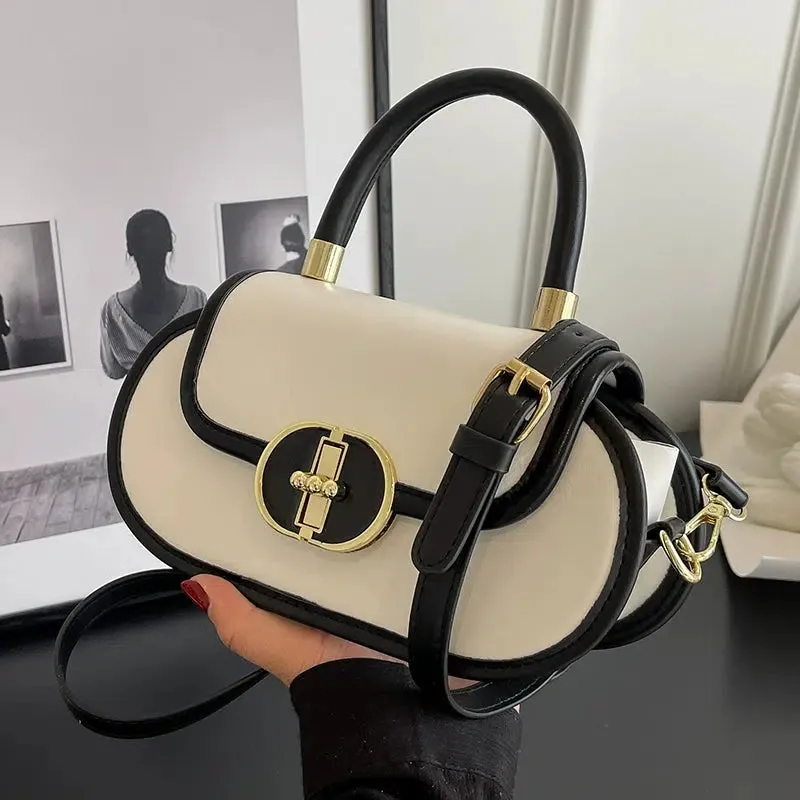 Chic Small Square Handle Bag