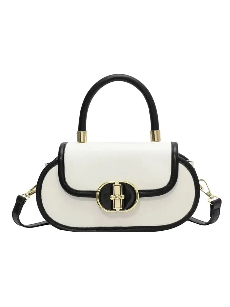 Chic Small Square Handle Bag