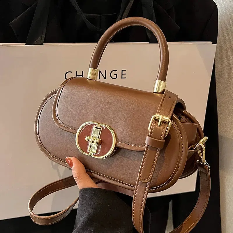 Chic Small Square Handle Bag