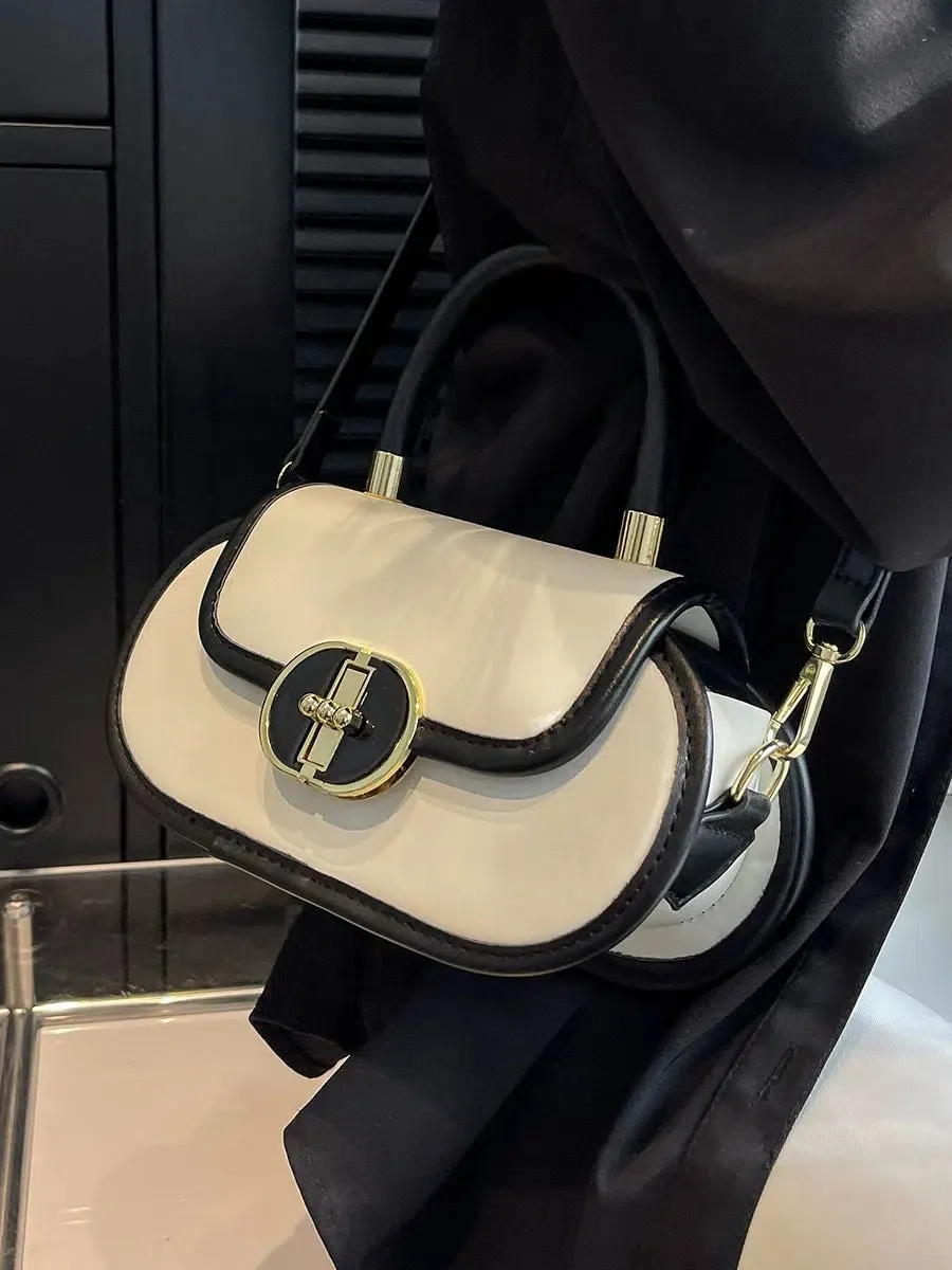 Chic Small Square Handle Bag