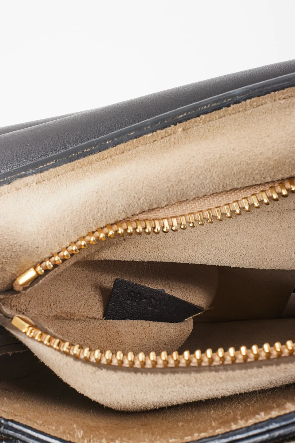 Chloé Dark Charcoal Grey Faye Medium Crossbody Bag