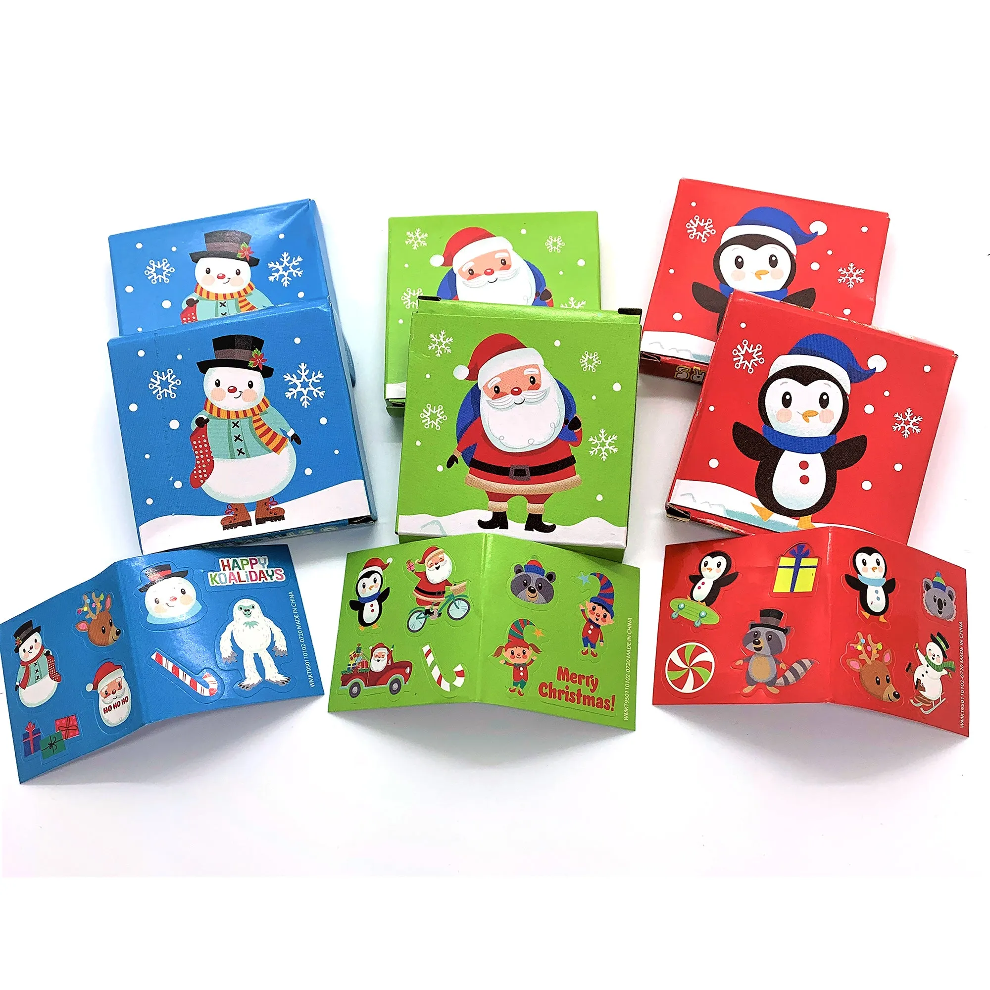 Christmas Holiday 96 PC Novelty Bundle, Christmas Party Favors, Stocking Stuffers