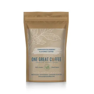 Cinnamon Blueberry Flavored Coffee