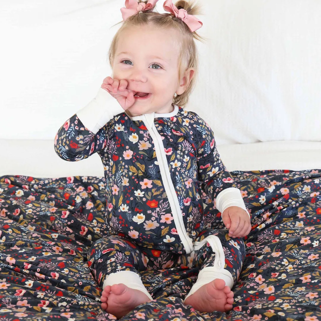 CL Convertible Romper | Midnight Meadow