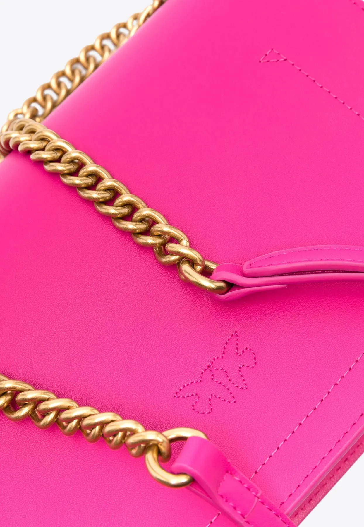 Classic Love One Leather Crossbody Bag