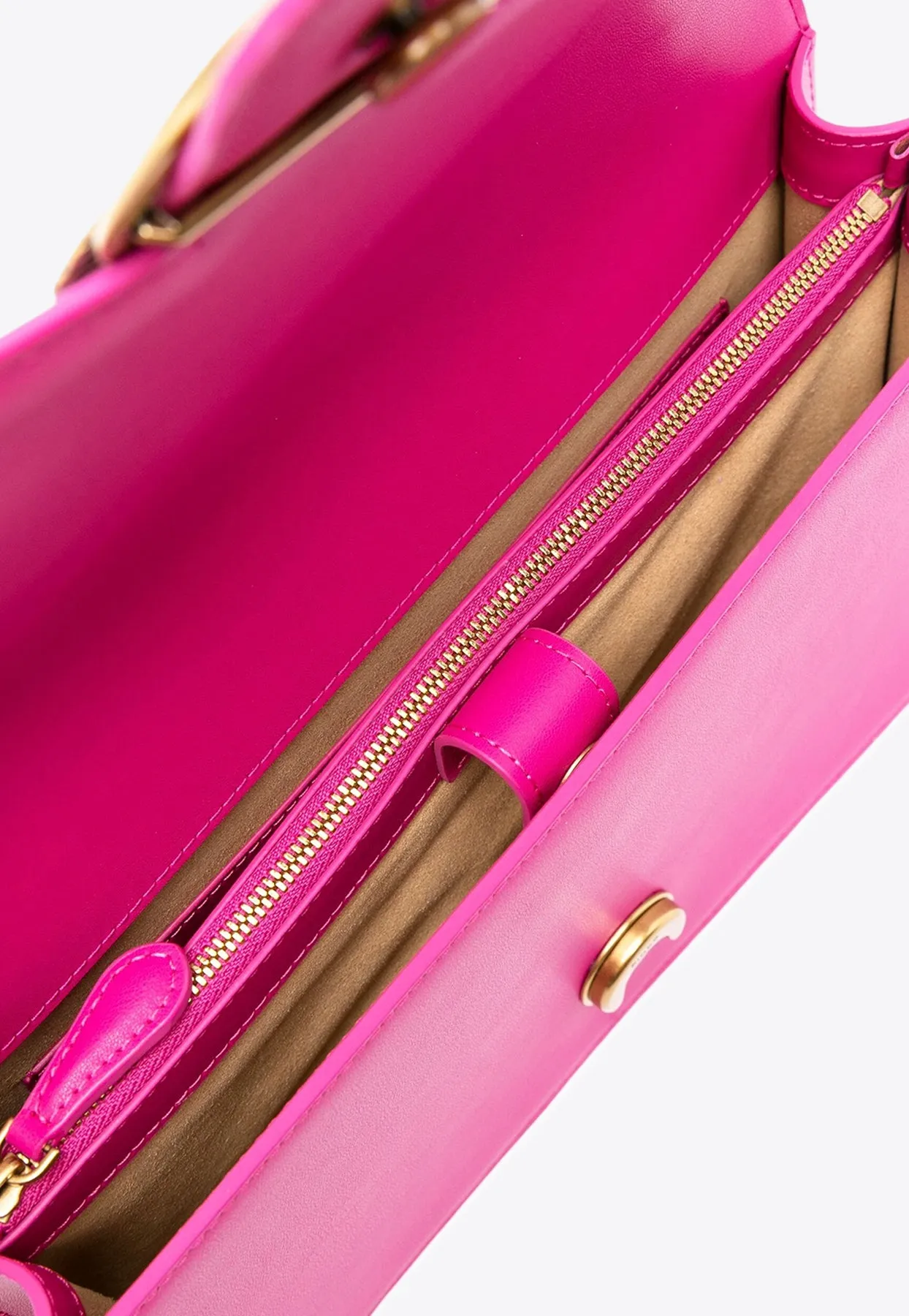 Classic Love One Leather Crossbody Bag