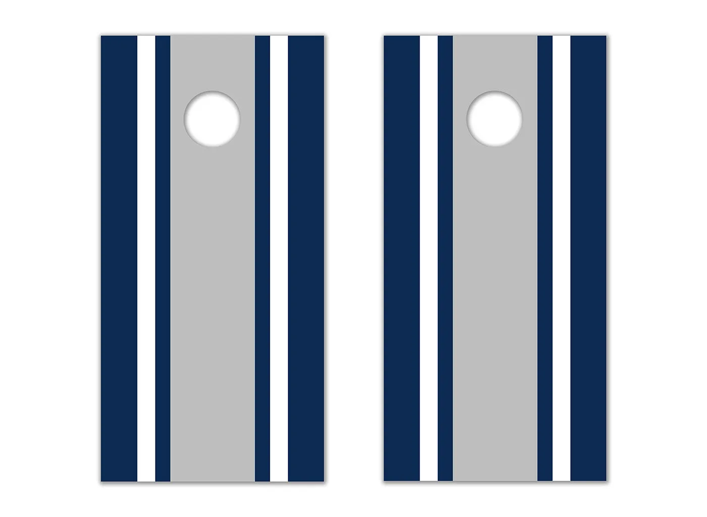Classic Stripe - Blue, White, Grey