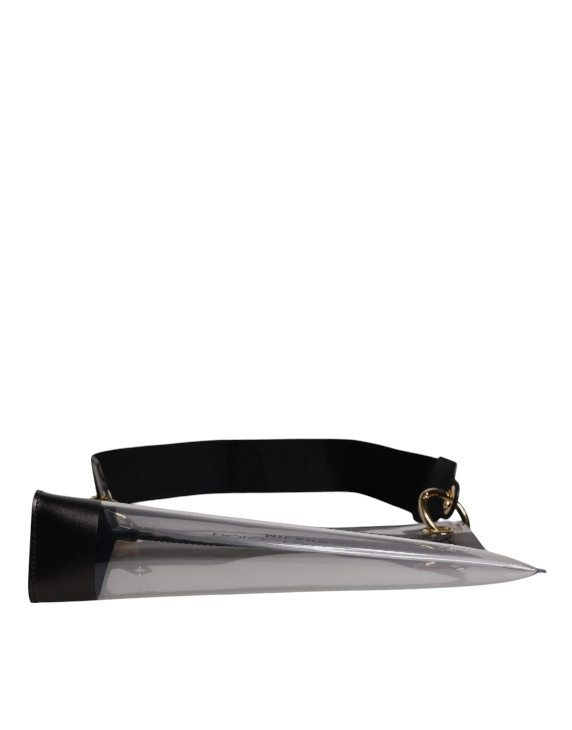 Clear PVC Leather Pouch Shoulder Strap Bag