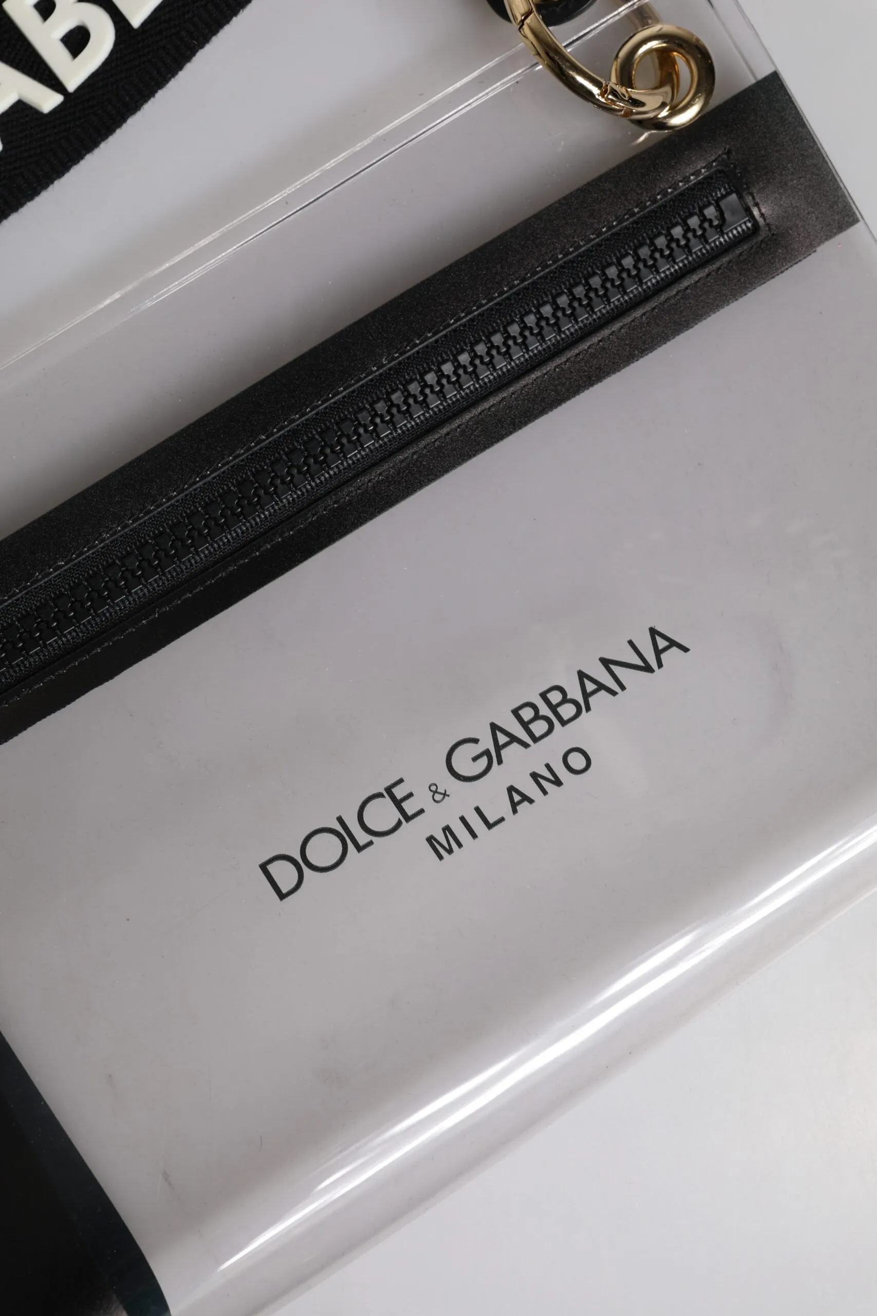 Clear PVC Leather Pouch Shoulder Strap Bag