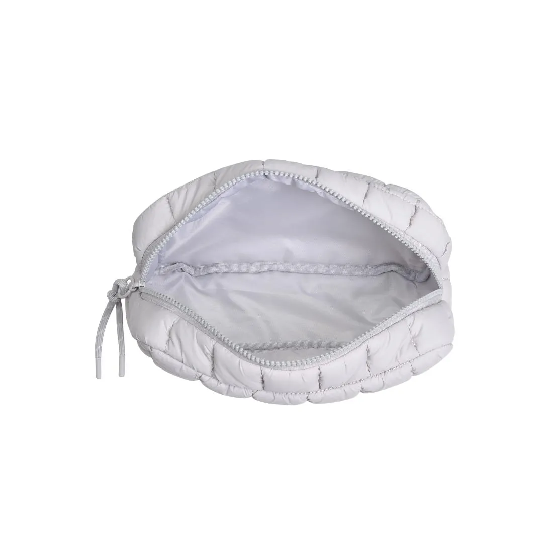 Cloud Nine - Quilted Puffer Nylon Cosmetic Pouch