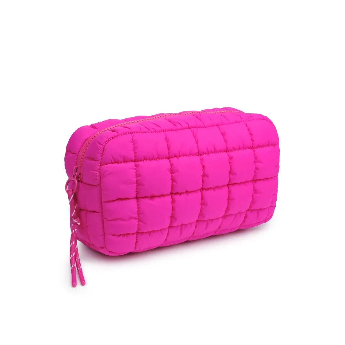Cloud Nine - Quilted Puffer Nylon Cosmetic Pouch