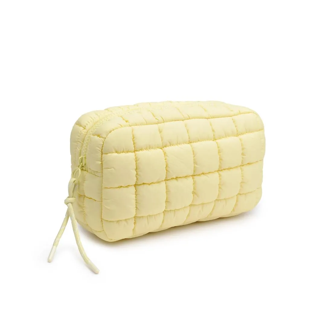 Cloud Nine - Quilted Puffer Nylon Cosmetic Pouch