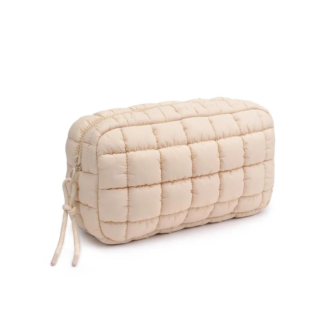 Cloud Nine - Quilted Puffer Nylon Cosmetic Pouch