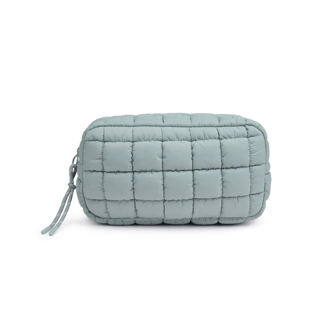 Cloud Nine - Quilted Puffer Nylon Cosmetic Pouch