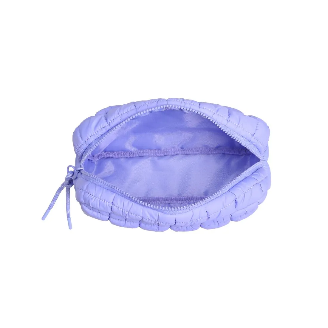Cloud Nine - Quilted Puffer Nylon Cosmetic Pouch