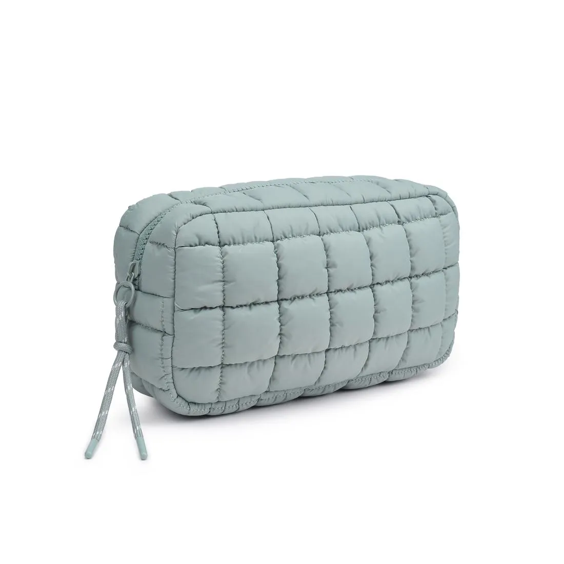 Cloud Nine - Quilted Puffer Nylon Cosmetic Pouch