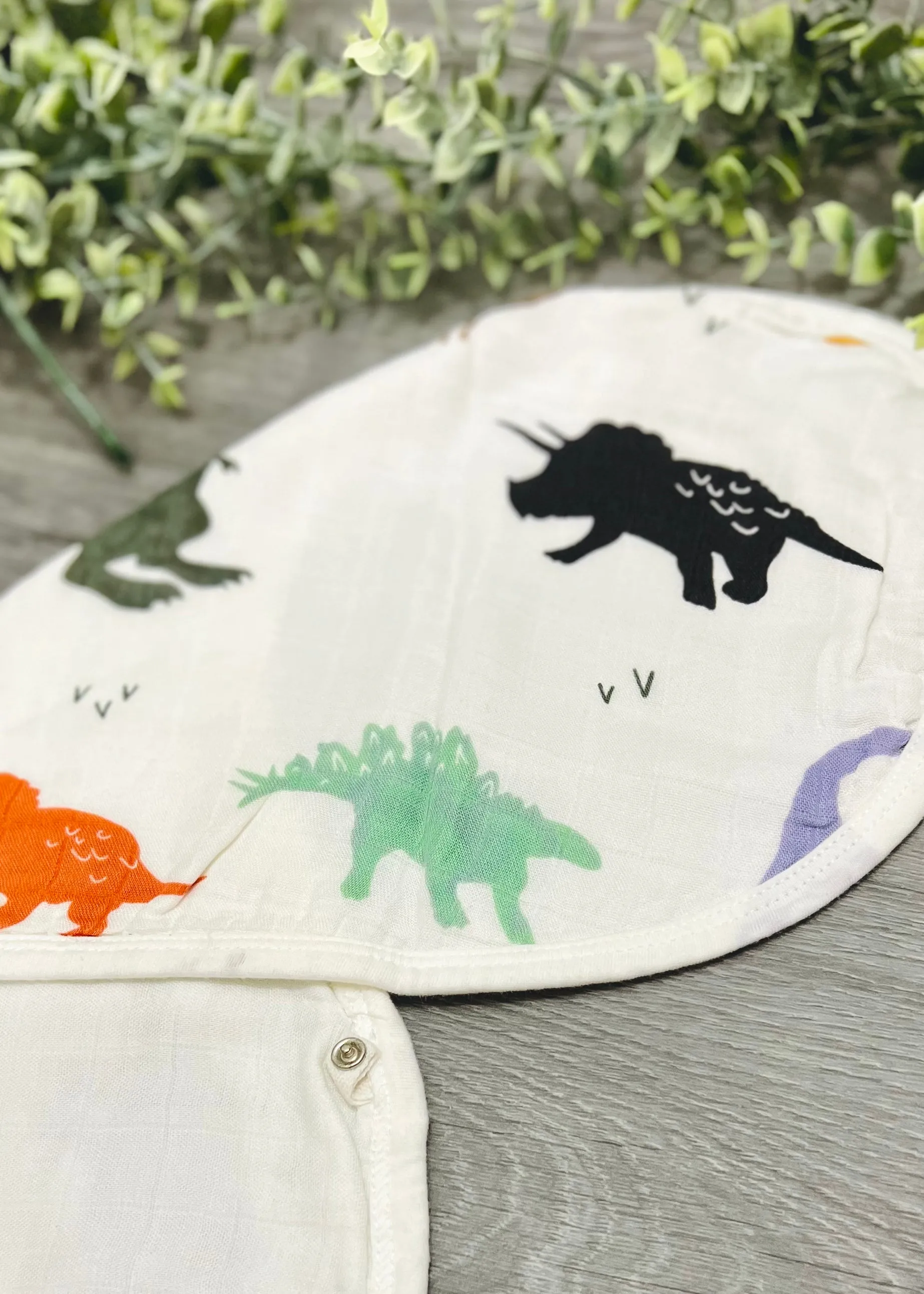 Convertible Dino Burp Cloth