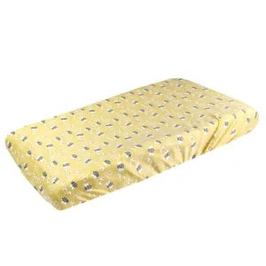 Copper Pearl Honeycomb Premium Knit Diaper Changing Pad Cover