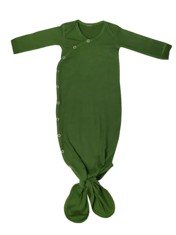 Copper Pearl Knotted Gown - Alder