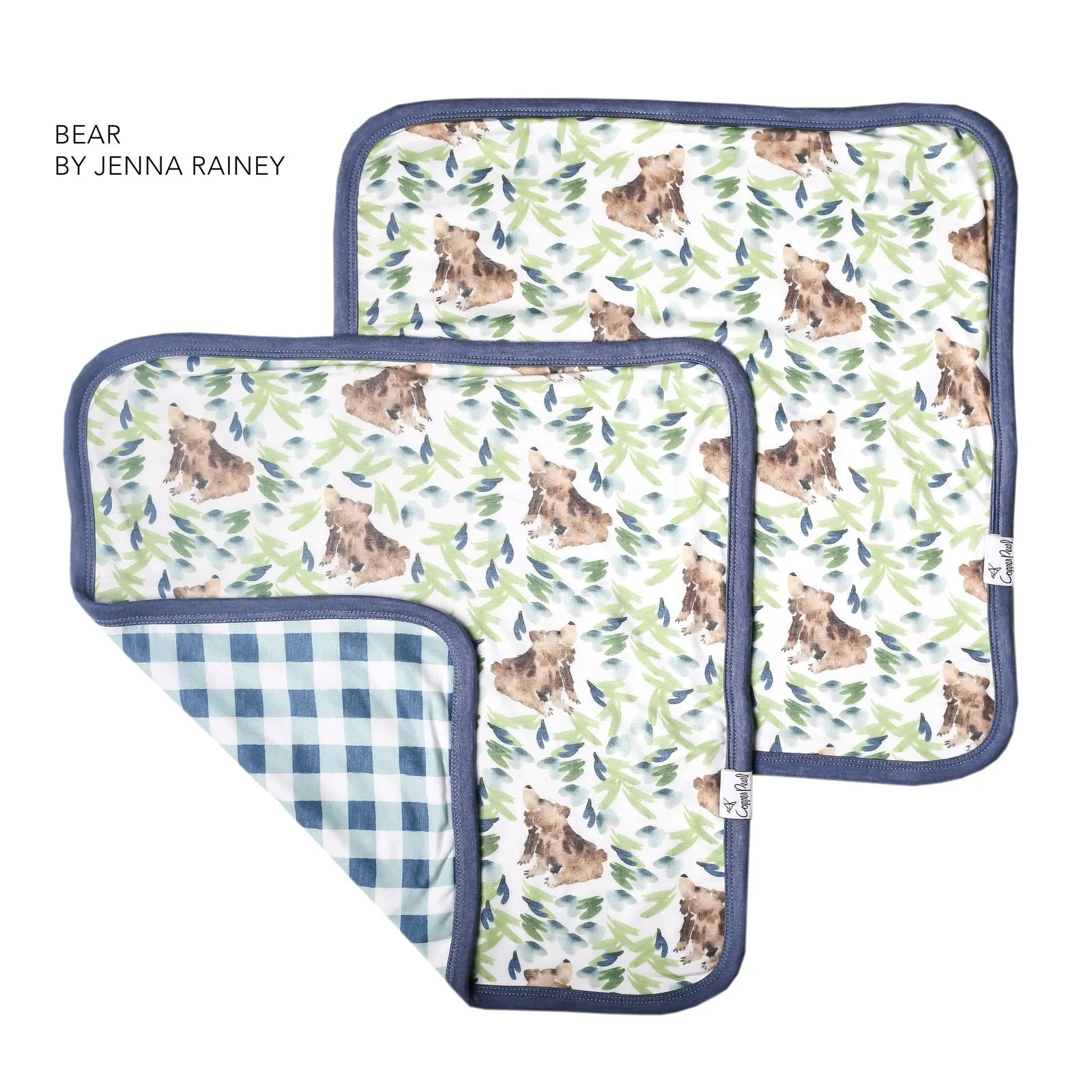 Copper Pearl - Security Blanket (2 pack) - Bear