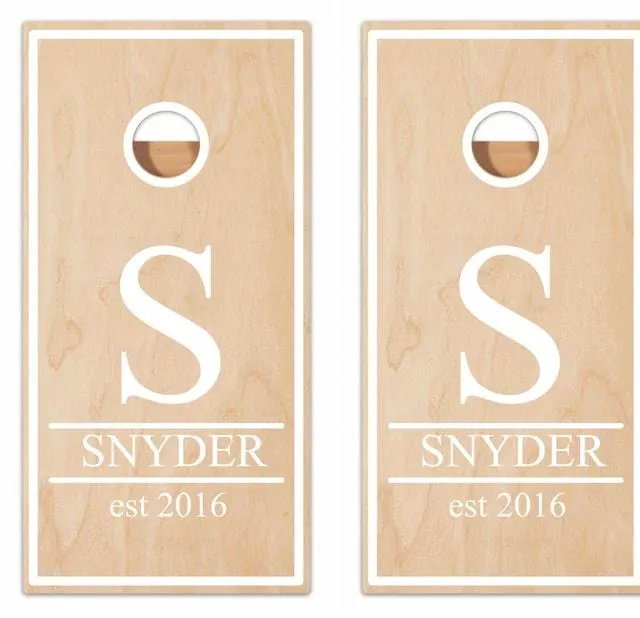 Create Your Own Cornhole Boards
