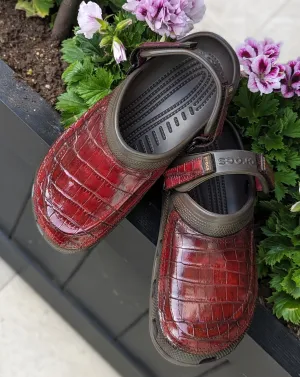 Crocs wrapped in Crocs