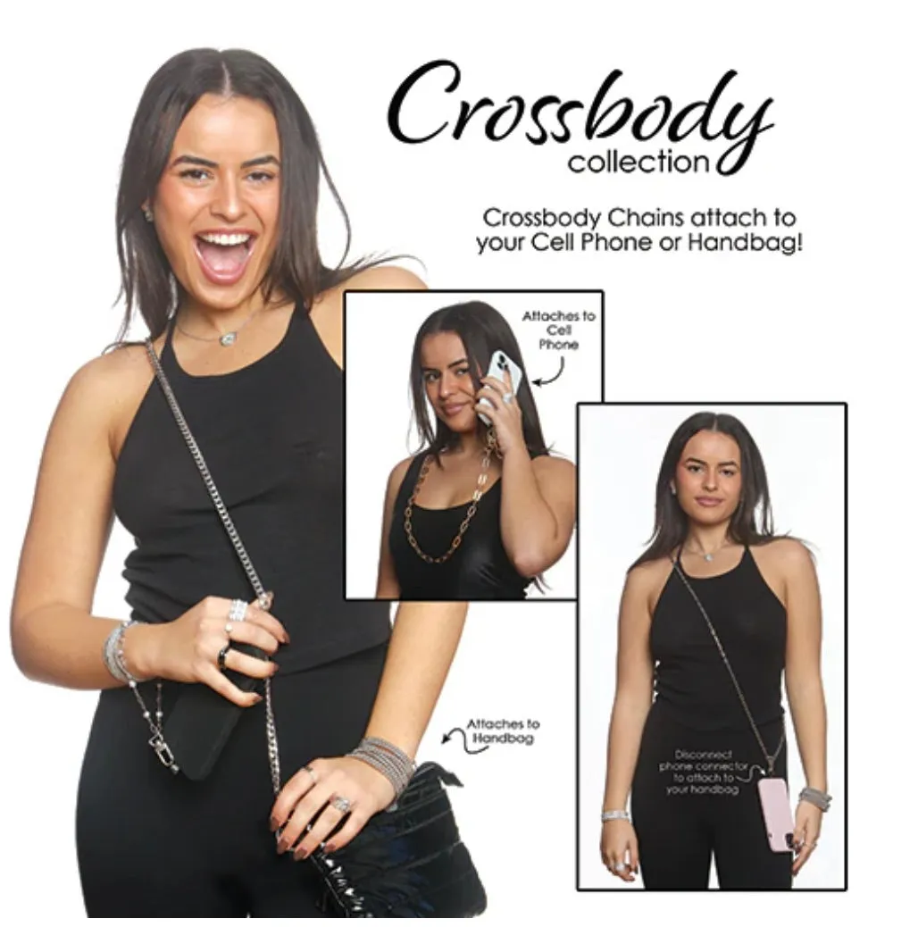 Crossbody - Large Paperlink Yellow